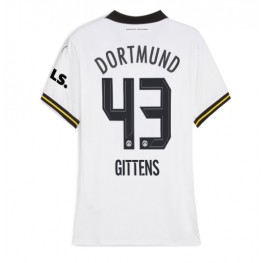 Borussia Dortmund Jamie Bynoe-Gittens #43 Derde tenue Dames 2024-25 Korte Mouw