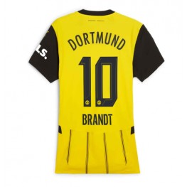 Borussia Dortmund Julian Brandt #10 Thuis tenue Dames 2024-25 Korte Mouw
