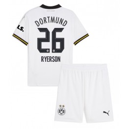 Borussia Dortmund Julian Ryerson #26 Derde tenue Kids 2024-25 Korte Mouw (+ Korte broeken)