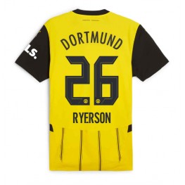 Borussia Dortmund Julian Ryerson #26 Thuis tenue 2024-25 Korte Mouw