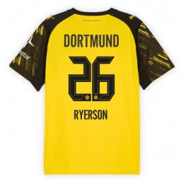 Borussia Dortmund Julian Ryerson #26 Thuis tenue 2025-26 Korte Mouw