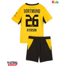 Borussia Dortmund Julian Ryerson #26 Thuis tenue Kids 2026-27 Korte Mouw (+ Korte broeken)