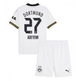 Borussia Dortmund Karim Adeyemi #27 Derde tenue Kids 2024-25 Korte Mouw (+ Korte broeken)
