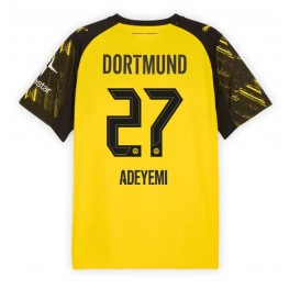 Borussia Dortmund Karim Adeyemi #27 Thuis tenue 2025-26 Korte Mouw
