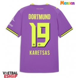 Borussia Dortmund Konstantinos Karetsas #19 Derde tenue 2026-27 Korte Mouw