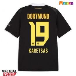 Borussia Dortmund Konstantinos Karetsas #19 Uit tenue 2026-27 Korte Mouw