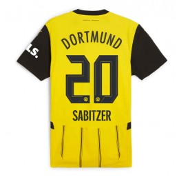 Borussia Dortmund Marcel Sabitzer #20 Thuis tenue 2024-25 Korte Mouw