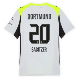 Borussia Dortmund Marcel Sabitzer #20 Uit tenue 2025-26 Korte Mouw