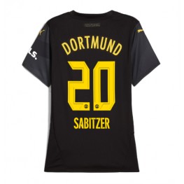 Borussia Dortmund Marcel Sabitzer #20 Uit tenue Dames 2024-25 Korte Mouw