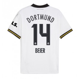 Borussia Dortmund Maximilian Beier #14 Derde tenue 2024-25 Korte Mouw