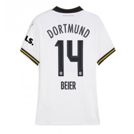Borussia Dortmund Maximilian Beier #14 Derde tenue Dames 2024-25 Korte Mouw