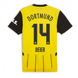Borussia Dortmund Maximilian Beier #14 Thuis tenue 2024-25 Korte Mouw