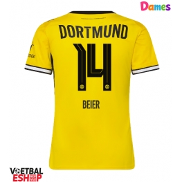 Borussia Dortmund Maximilian Beier #14 Thuis tenue Dames 2026-27 Korte Mouw