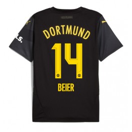 Borussia Dortmund Maximilian Beier #14 Uit tenue 2024-25 Korte Mouw