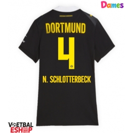 Borussia Dortmund Nico Schlotterbeck #4 Uit tenue Dames 2026-27 Korte Mouw