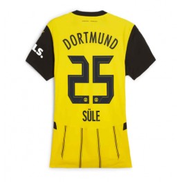 Borussia Dortmund Niklas Sule #25 Thuis tenue Dames 2024-25 Korte Mouw
