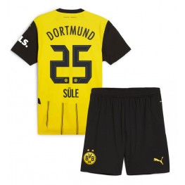 Borussia Dortmund Niklas Sule #25 Thuis tenue Kids 2024-25 Korte Mouw (+ Korte broeken)