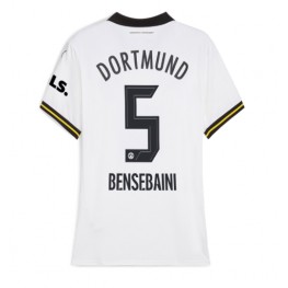 Borussia Dortmund Ramy Bensebaini #5 Derde tenue Dames 2024-25 Korte Mouw