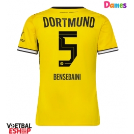 Borussia Dortmund Ramy Bensebaini #5 Thuis tenue Dames 2026-27 Korte Mouw