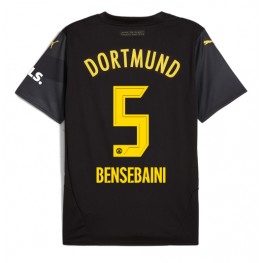 Borussia Dortmund Ramy Bensebaini #5 Uit tenue 2024-25 Korte Mouw