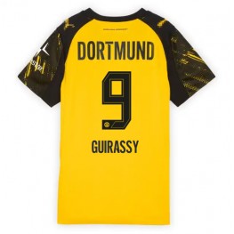Borussia Dortmund Serhou Guirassy #9 Thuis tenue Dames 2025-26 Korte Mouw Borussia Dortmund Serhou Guirassy #9 Thuis tenue Dames 2025-26 Korte Mouw