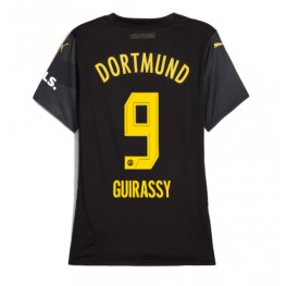 Borussia Dortmund Serhou Guirassy #9 Uit tenue Dames 2024-25 Korte Mouw