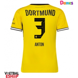 Borussia Dortmund Waldemar Anton #3 Thuis tenue Dames 2026-27 Korte Mouw