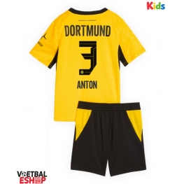 Borussia Dortmund Waldemar Anton #3 Thuis tenue Kids 2026-27 Korte Mouw (+ Korte broeken)