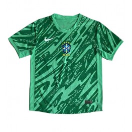Brazilië Keeper Thuis tenue Copa America 2024 Korte Mouw