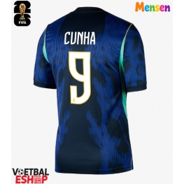 Brazilië Matheus Cunha #9 Uit tenue WK 2026 Korte Mouw