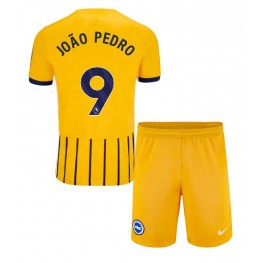 Brighton Joao Pedro #9 Uit tenue Kids 2024-25 Korte Mouw (+ Korte broeken)