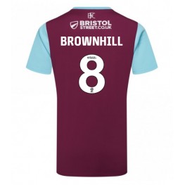 Burnley Josh Brownhill #8 Thuis tenue 2024-25 Korte Mouw