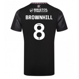 Burnley Josh Brownhill #8 Uit tenue 2024-25 Korte Mouw