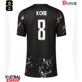 Canada Ismael Kone #8 Uit tenue Dames WK 2026 Korte Mouw