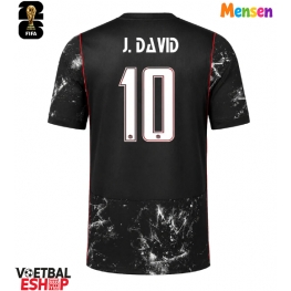 Canada Jonathan David #10 Uit tenue WK 2026 Korte Mouw