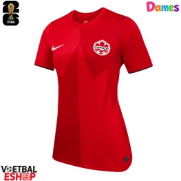 Canada Thuis tenue Dames WK 2026 Korte Mouw