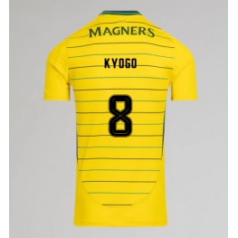 Celtic Kyogo Furuhashi #8 Uit tenue 2024-25 Korte Mouw