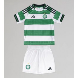 Celtic Thuis tenue Kids 2025-26 Korte Mouw (+ Korte broeken)