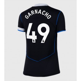Chelsea Alejandro Garnacho #49 Derde tenue Dames 2025-26 Korte Mouw