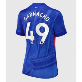 Chelsea Alejandro Garnacho #49 Thuis tenue Dames 2025-26 Korte Mouw