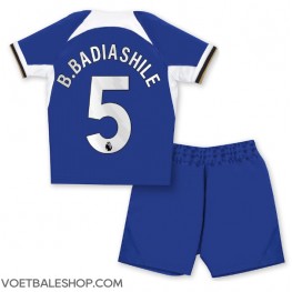 Chelsea Benoit Badiashile #5 Thuis tenue Kids 2023-24 Korte Mouw (+ Korte broeken)