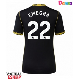 Chelsea Emmanuel Emegha #22 Uit tenue Dames 2026-27 Korte Mouw