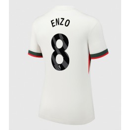 Chelsea Enzo Fernandez #8 Uit tenue Dames 2025-26 Korte Mouw Chelsea Enzo Fernandez #8 Uit tenue Dames 2025-26 Korte Mouw