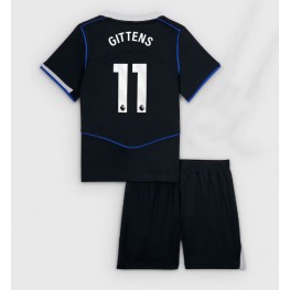 Chelsea Jamie Gittens #11 Derde tenue Kids 2025-26 Korte Mouw (+ Korte broeken)