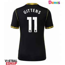 Chelsea Jamie Gittens #11 Uit tenue Dames 2026-27 Korte Mouw