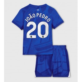 Chelsea Joao Pedro #20 Thuis tenue Kids 2025-26 Korte Mouw (+ Korte broeken)