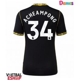 Chelsea Josh Acheampong #34 Uit tenue Dames 2026-27 Korte Mouw