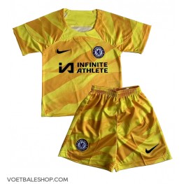 Chelsea Keeper Derde tenue Kids 2023-24 Korte Mouw (+ Korte broeken)