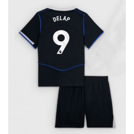 Chelsea Liam Delap #9 Derde tenue Kids 2025-26 Korte Mouw (+ Korte broeken)
