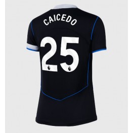 Chelsea Moises Caicedo #25 Derde tenue Dames 2025-26 Korte Mouw